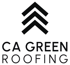 California Green Roofing stacked logo in black